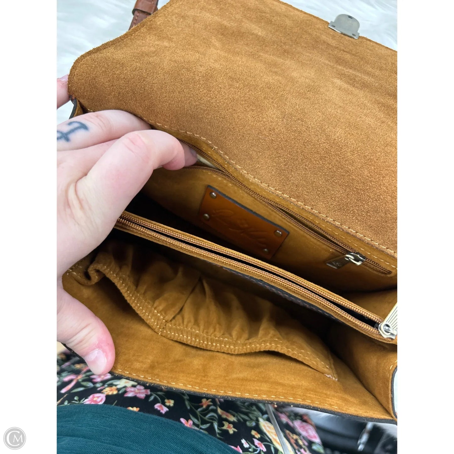 Crossbody Designer By Patricia Nash, Size: Medium