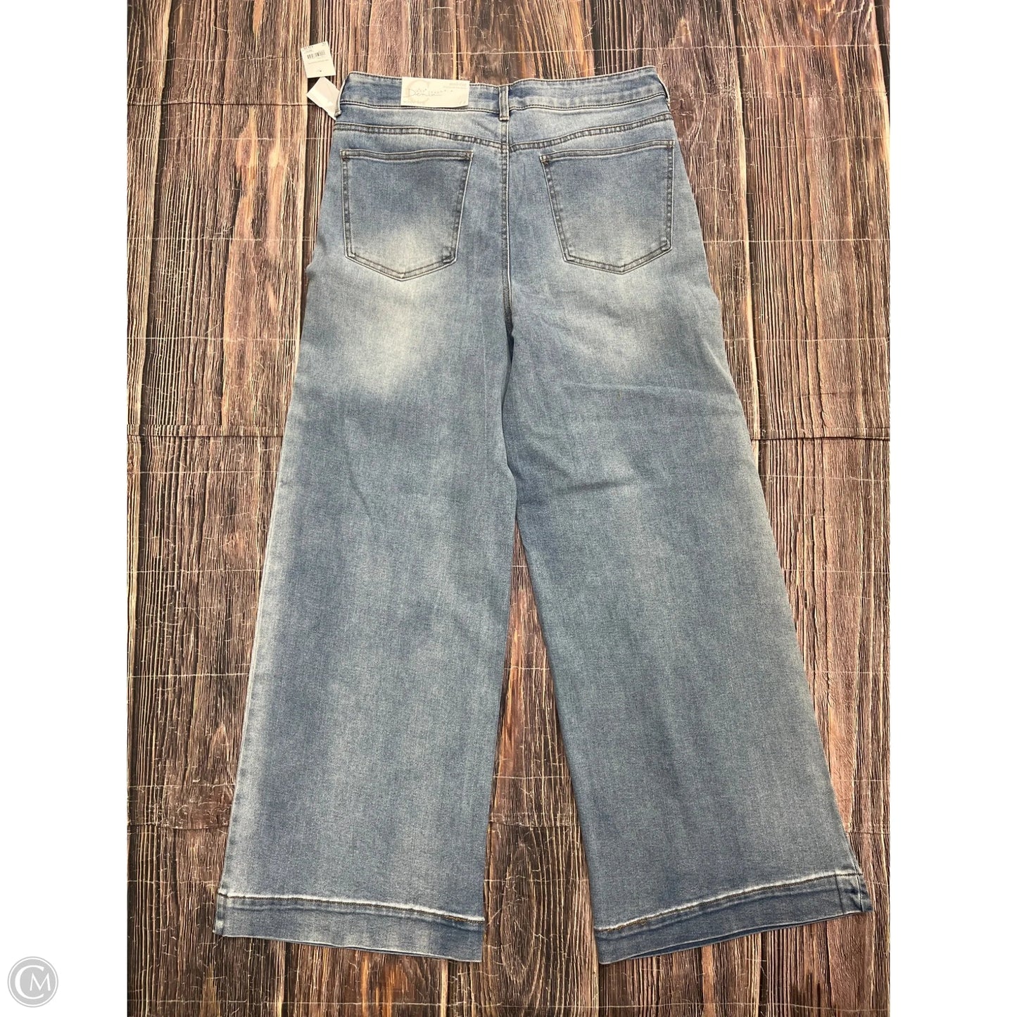 Jeans Flared By Cato In Blue, Size: 14