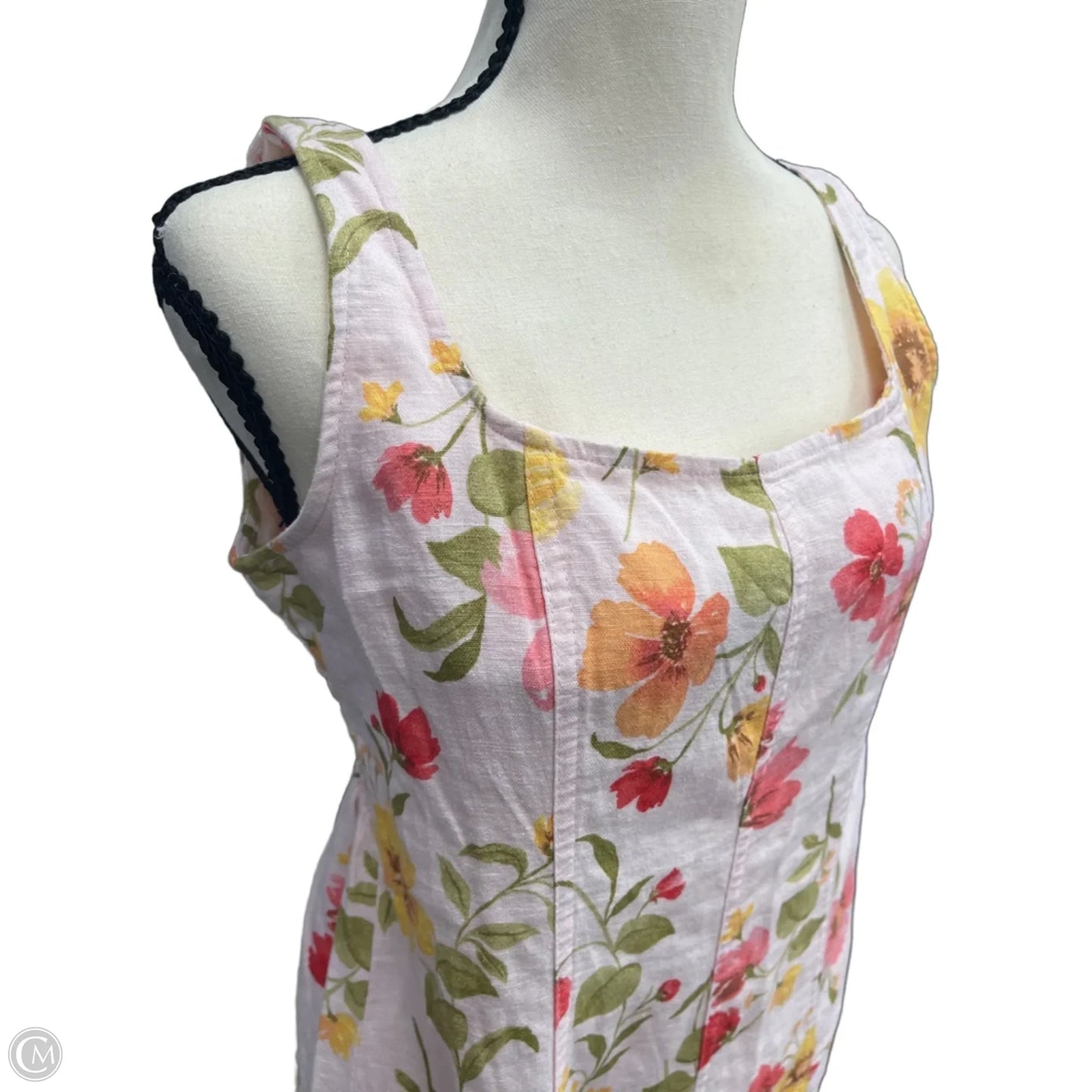 Dress Casual Midi By Old Navy In Pink, Size: M Petite