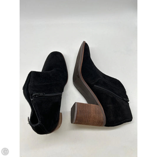 Boots Ankle Heels By Lucky Brand In Black, Size: 12