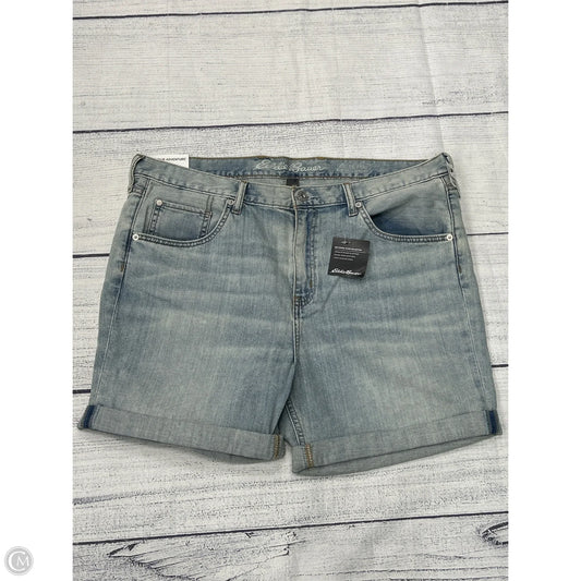 Shorts By Eddie Bauer In Blue, Size: 14