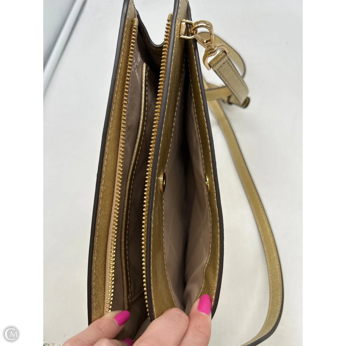 Crossbody Designer By Michael Kors, Size: Small