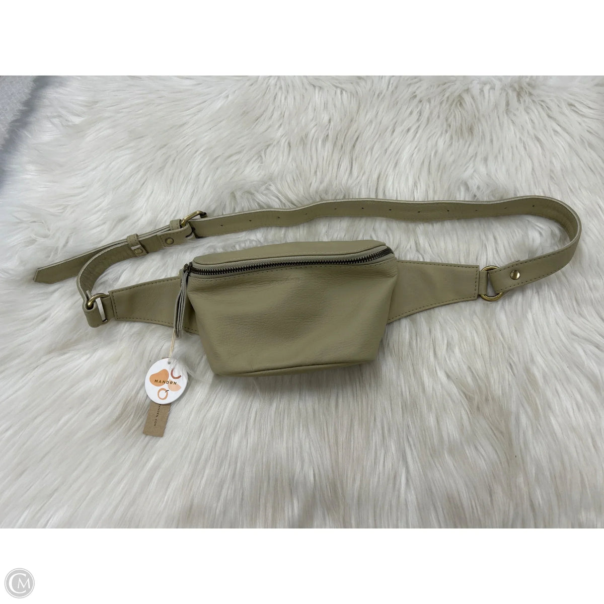 Belt Bag Leather By Clothes Mentor, Size: Small
