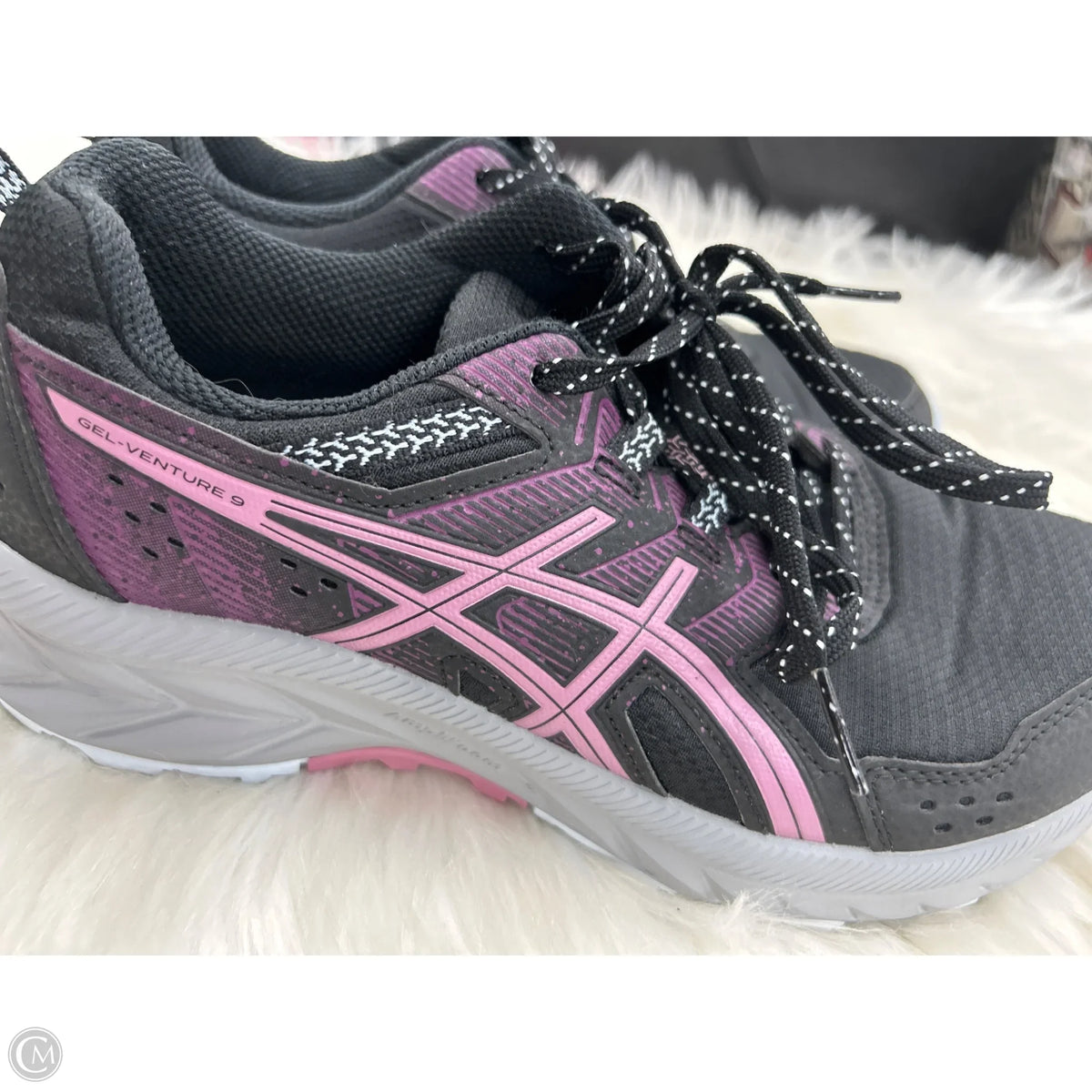Shoes Athletic By Asics In Black, Size: 8