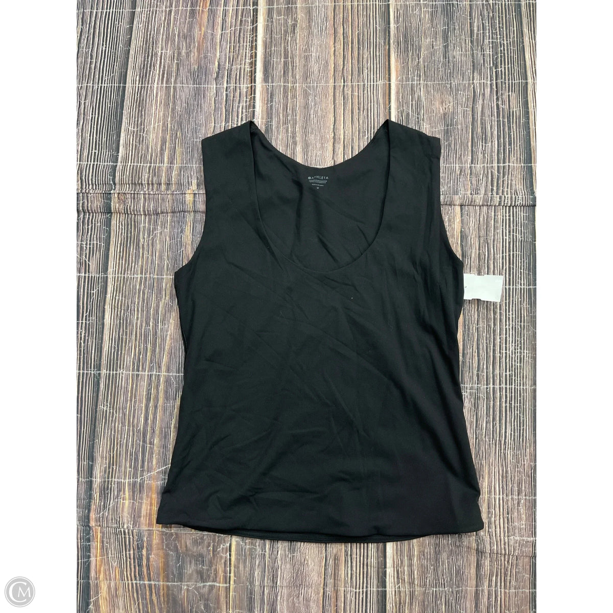 Athletic Tank Top By Athleta In Black, Size: M