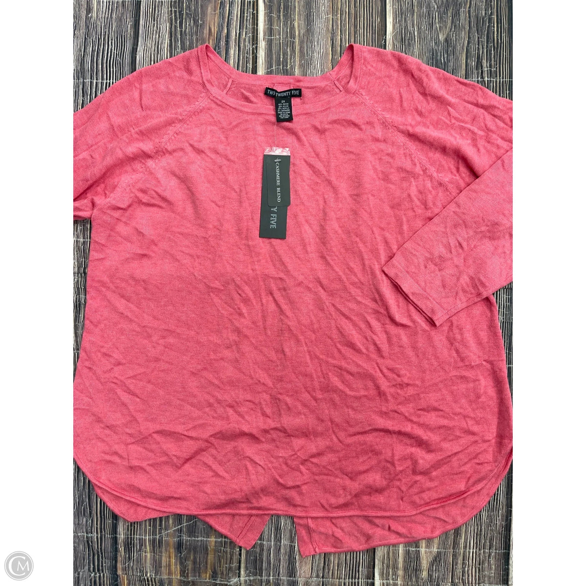 Sweater By Clothes Mentor In Pink, Size: 2x