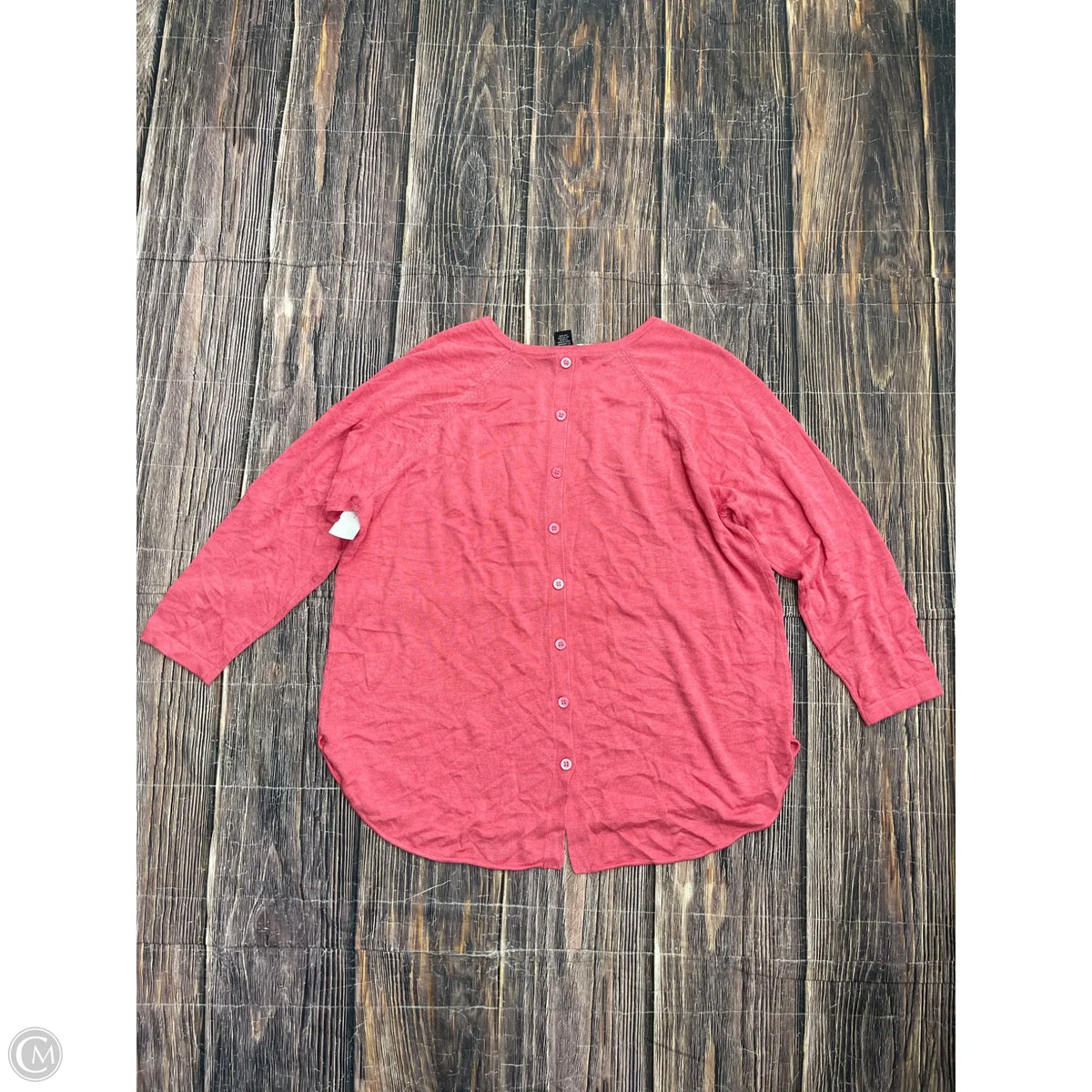 Sweater By Clothes Mentor In Pink, Size: 2x