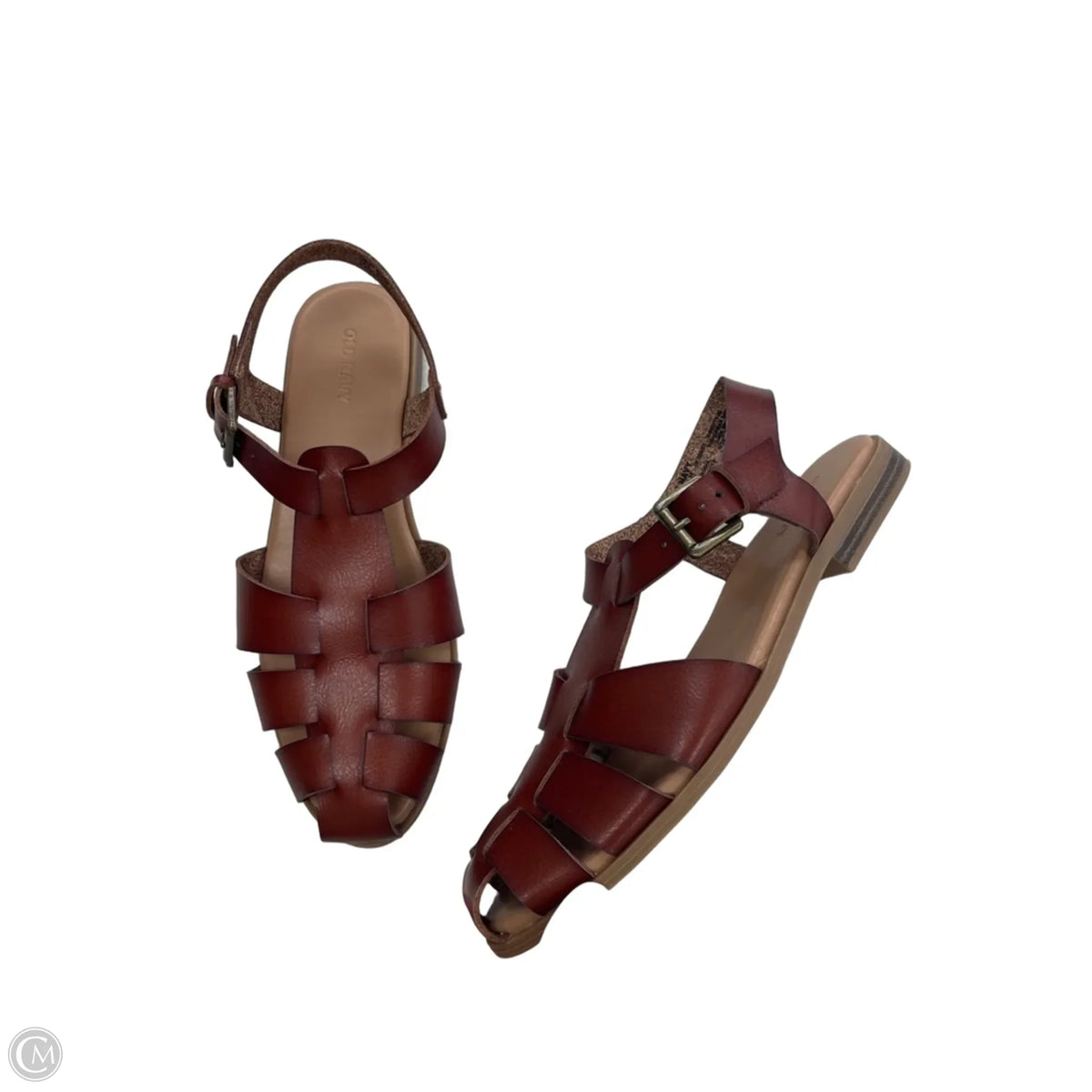 Sandals Flats By Old Navy In Brown, Size: 9