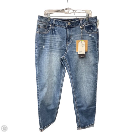Jeans Straight By 1822 Denim In Blue, Size: 12