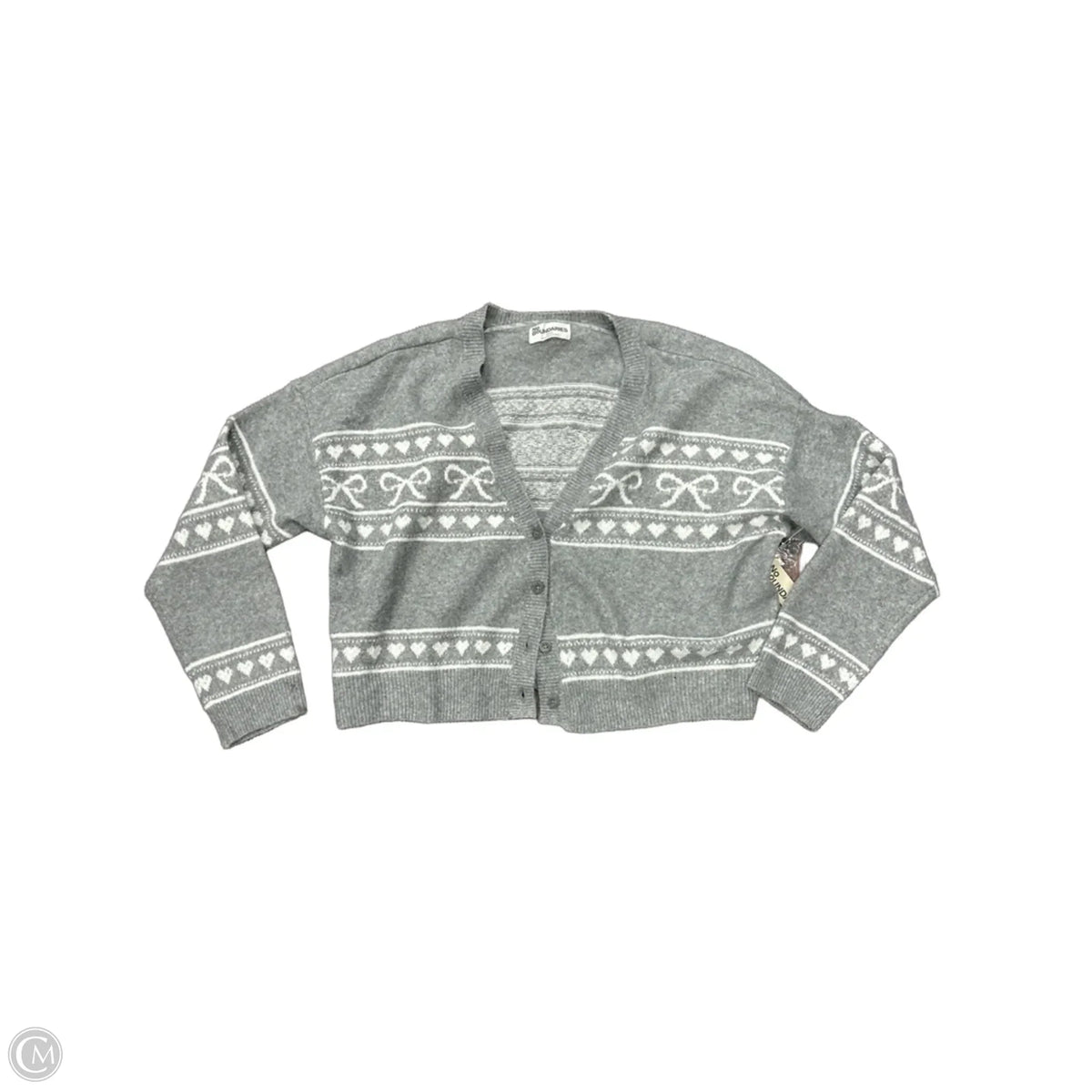 Sweater By No Boundaries In Grey, Size: 1x