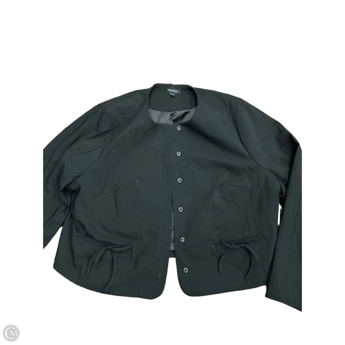 Blazer By Torrid In Black, Size: 1x