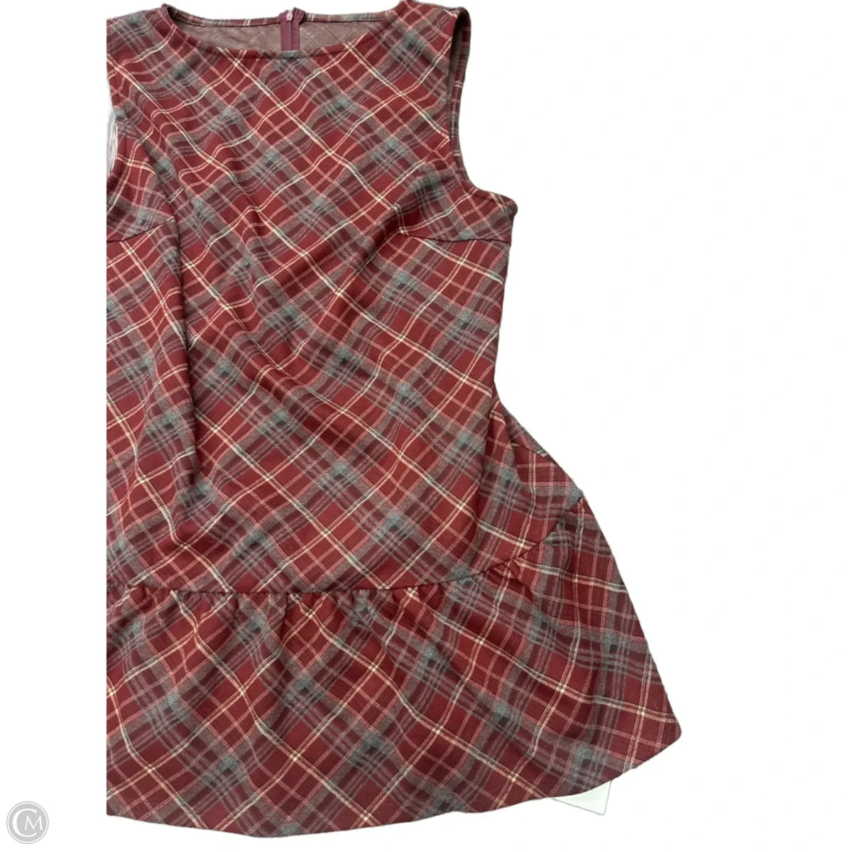 Dress Casual Short By Cider In Plaid Pattern, Size: 3x