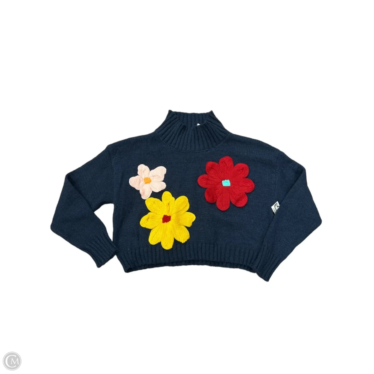 Sweater By Cato In Navy, Size: Xl