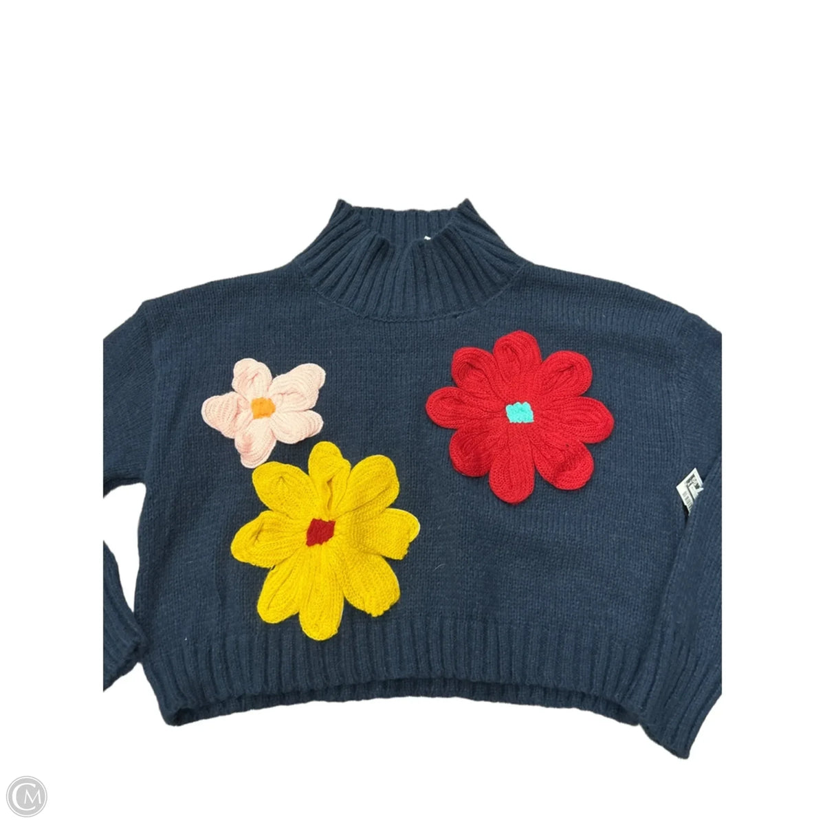 Sweater By Cato In Navy, Size: Xl