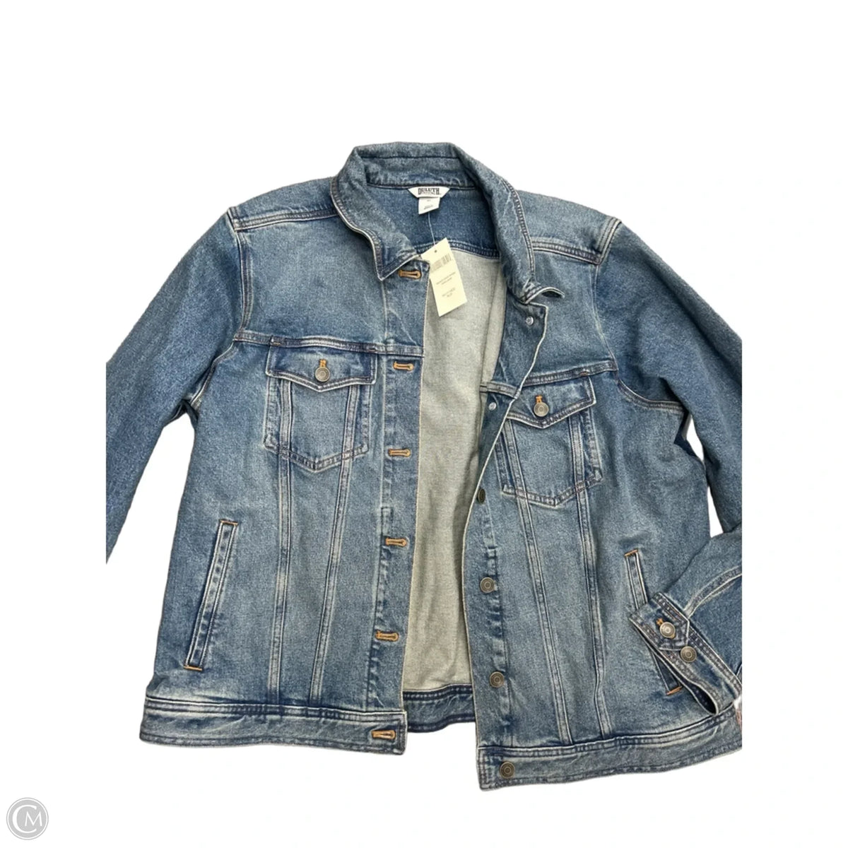 Jacket Denim By Duluth Trading In Blue, Size: Xl