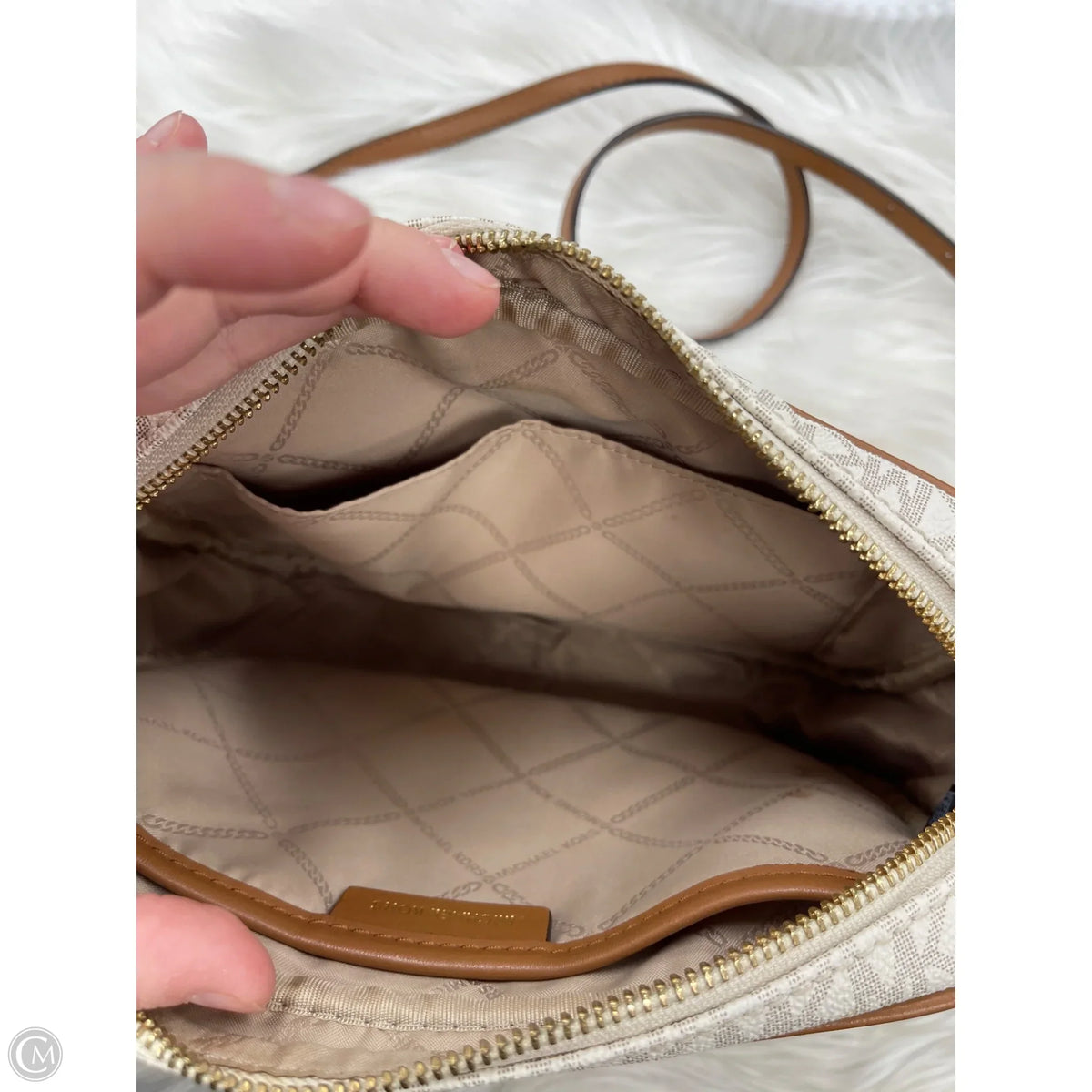 Crossbody Designer By Michael Kors, Size: Small