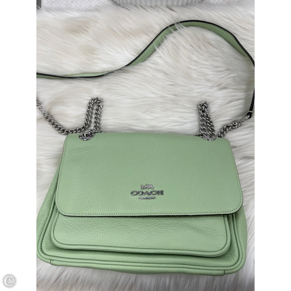 Handbag Designer By Coach, Size: Medium