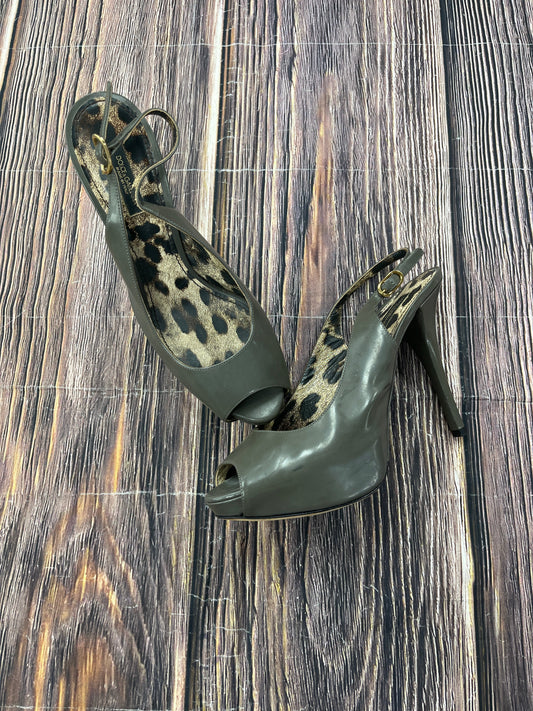 Sandals Heels Stiletto By Dolce And Gabbana  Size: 8.5