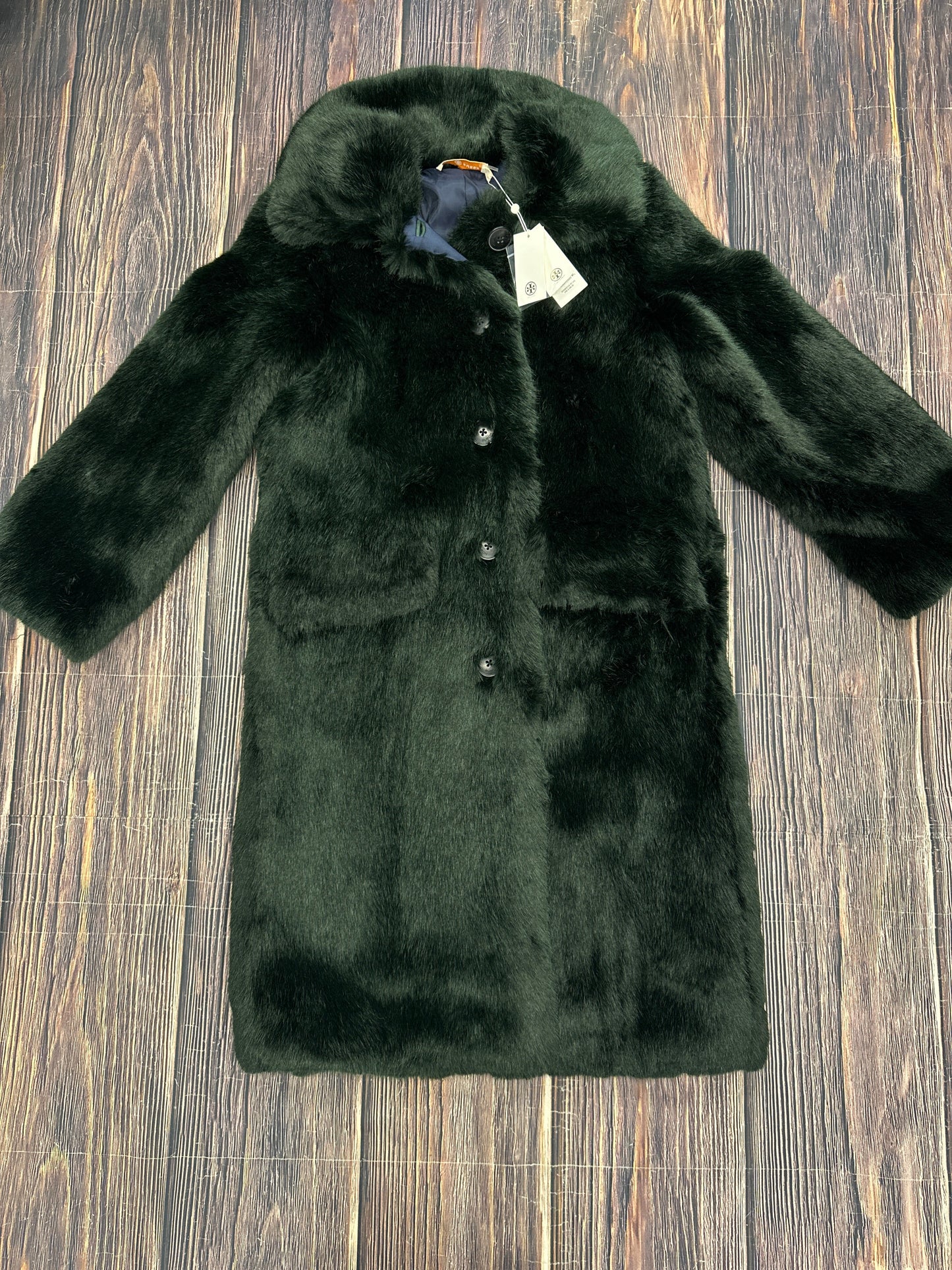 Coat Faux Fur & Sherpa By Tory Burch  Size: Xs