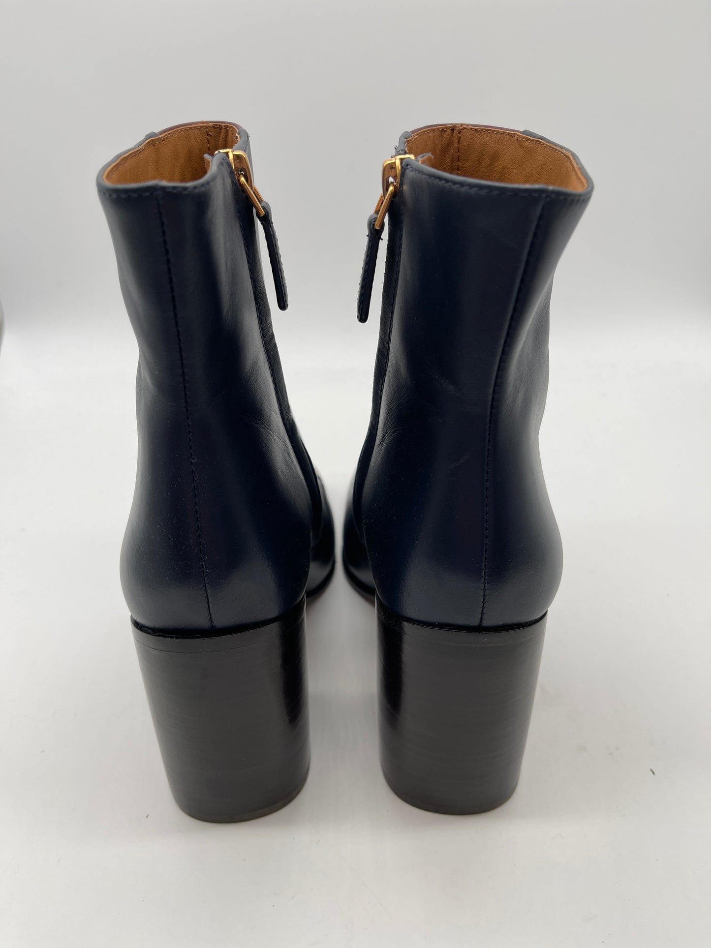 Blue Boots Designer Tory Burch, Size 7