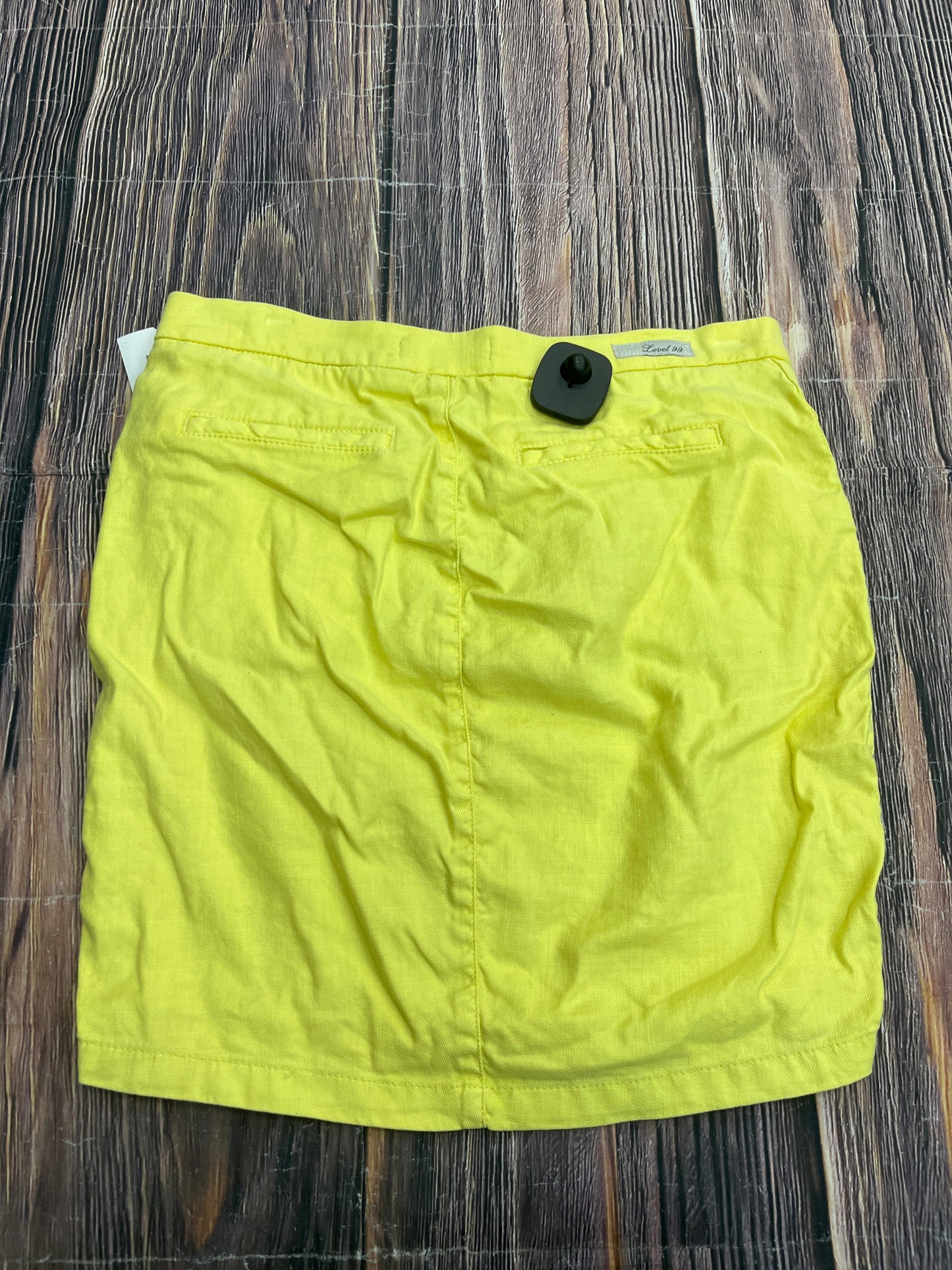 Skirt Mini & Short By Level 99 In Yellow, Size: 2