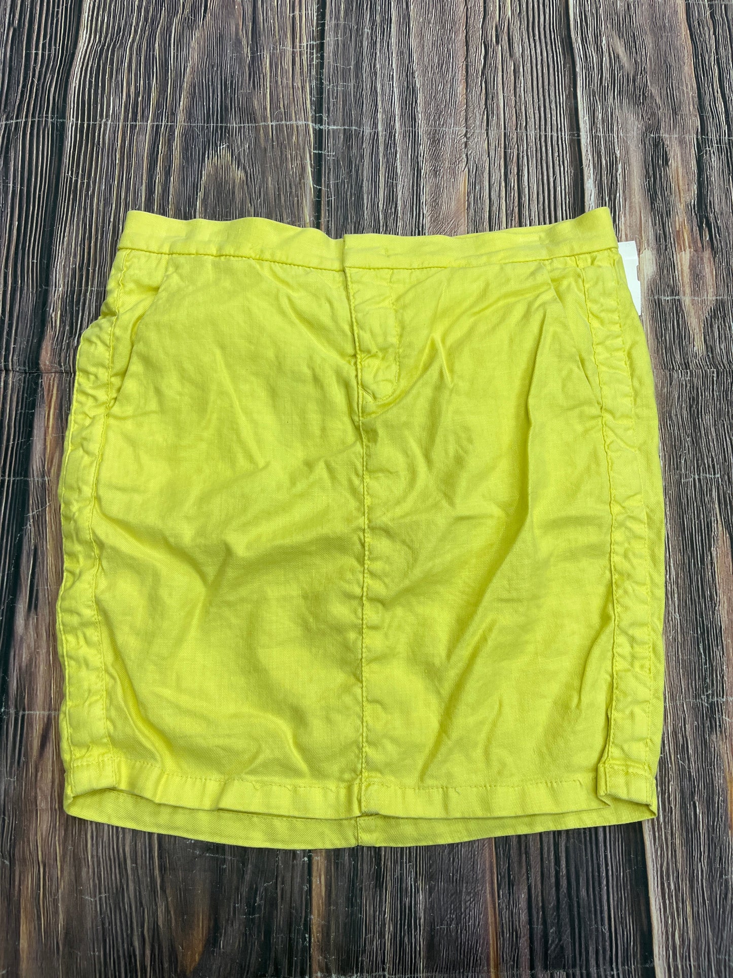 Skirt Mini & Short By Level 99 In Yellow, Size: 2