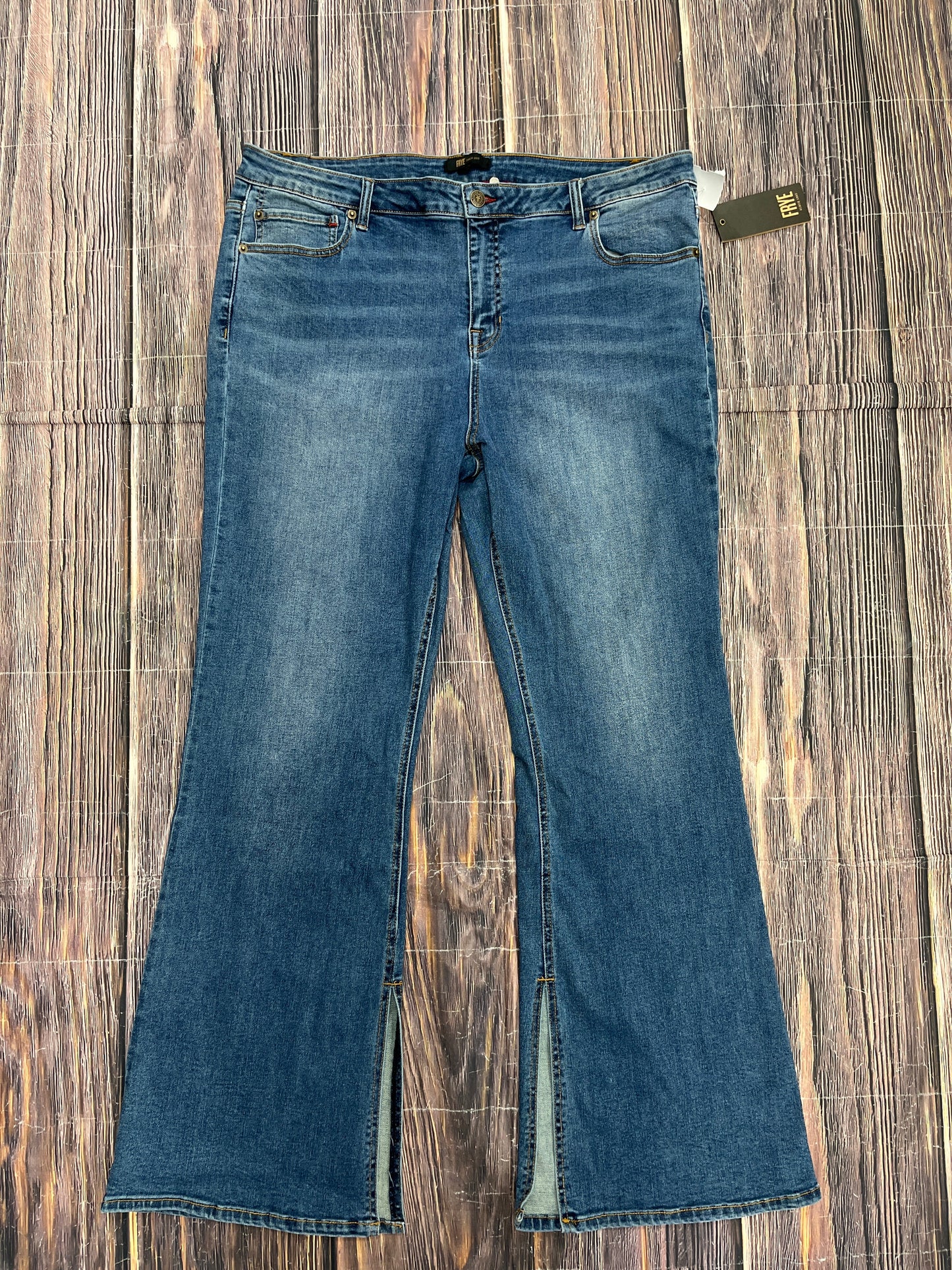 Blue Denim Jeans Boot Cut Frye, Size 20