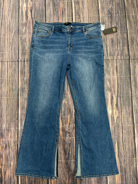 Blue Denim Jeans Boot Cut Frye, Size 20
