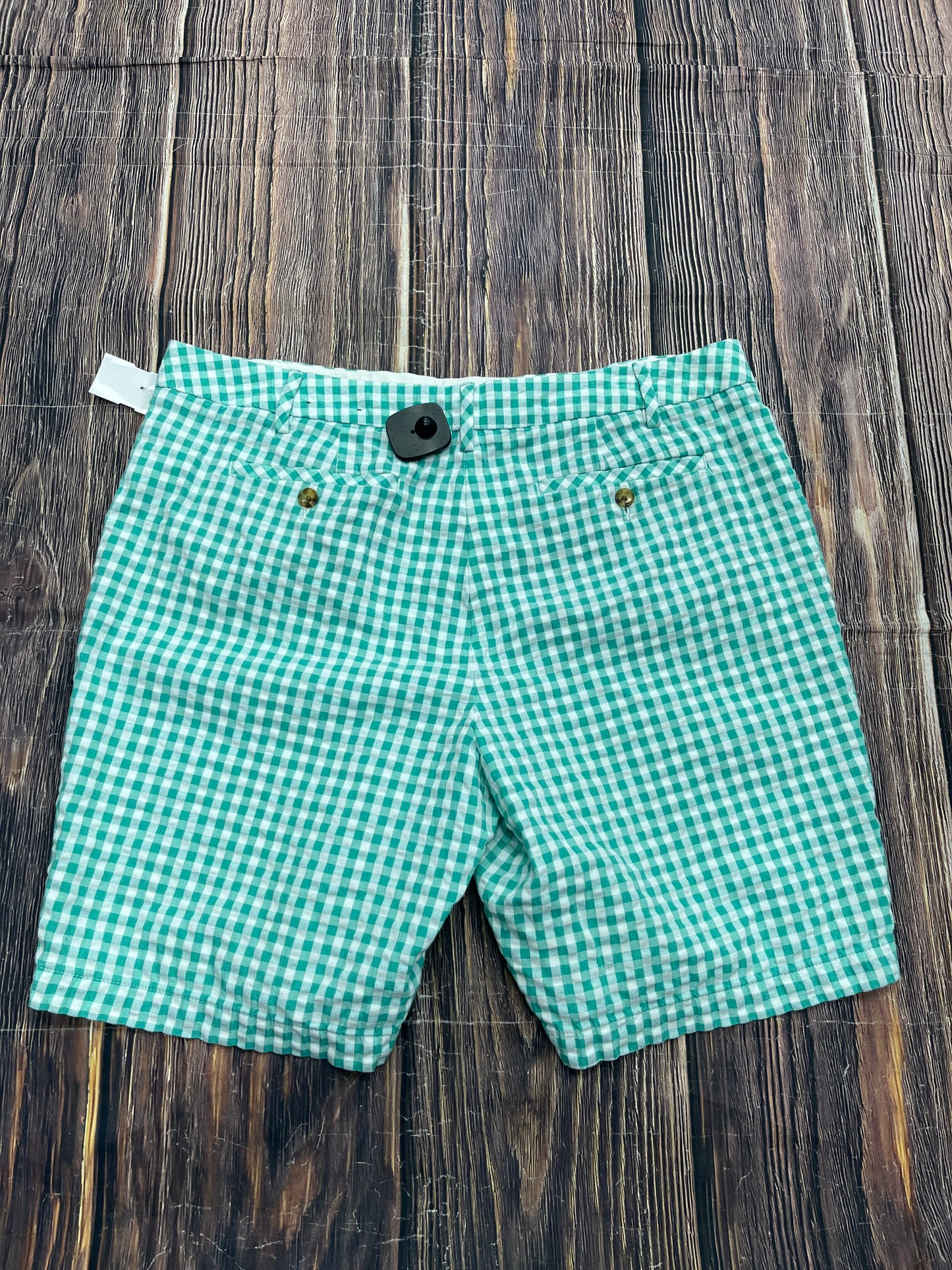 Green Shorts Lands End, Size 14