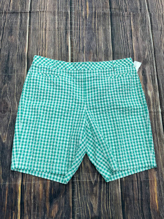 Green Shorts Lands End, Size 14