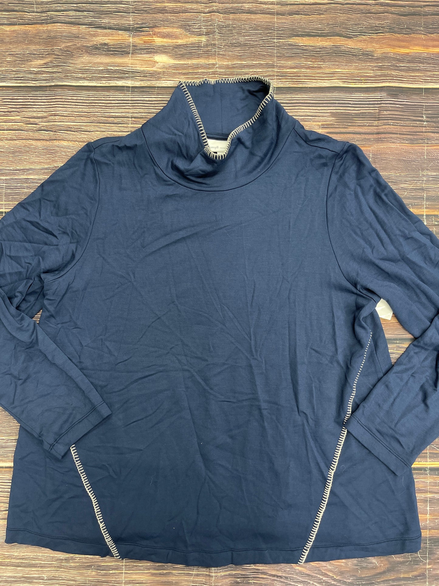 Blue Top Long Sleeve J. Jill, Size L