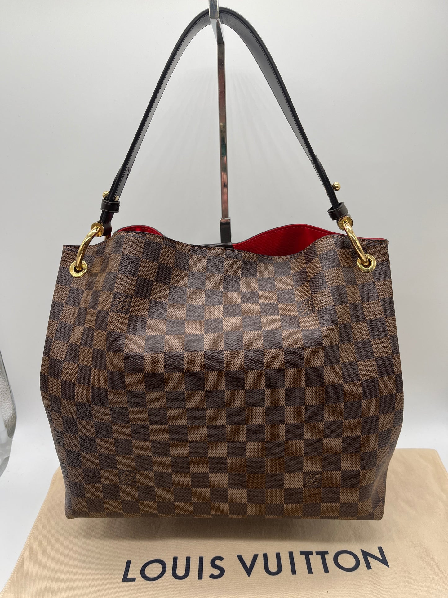 Handbag Luxury Designer Louis Vuitton, Size Medium