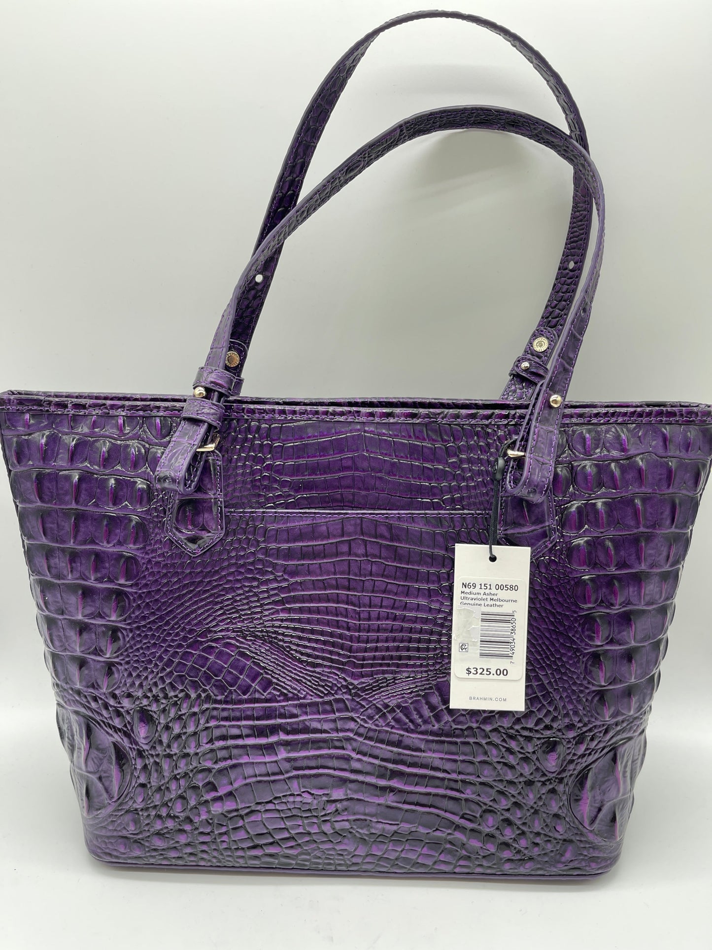 Handbag Designer By Brahmin, Size: Medium