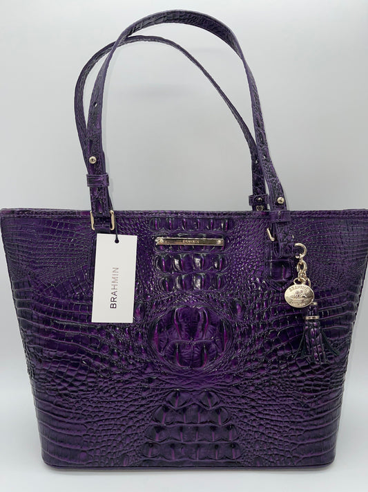 Handbag Designer By Brahmin, Size: Medium