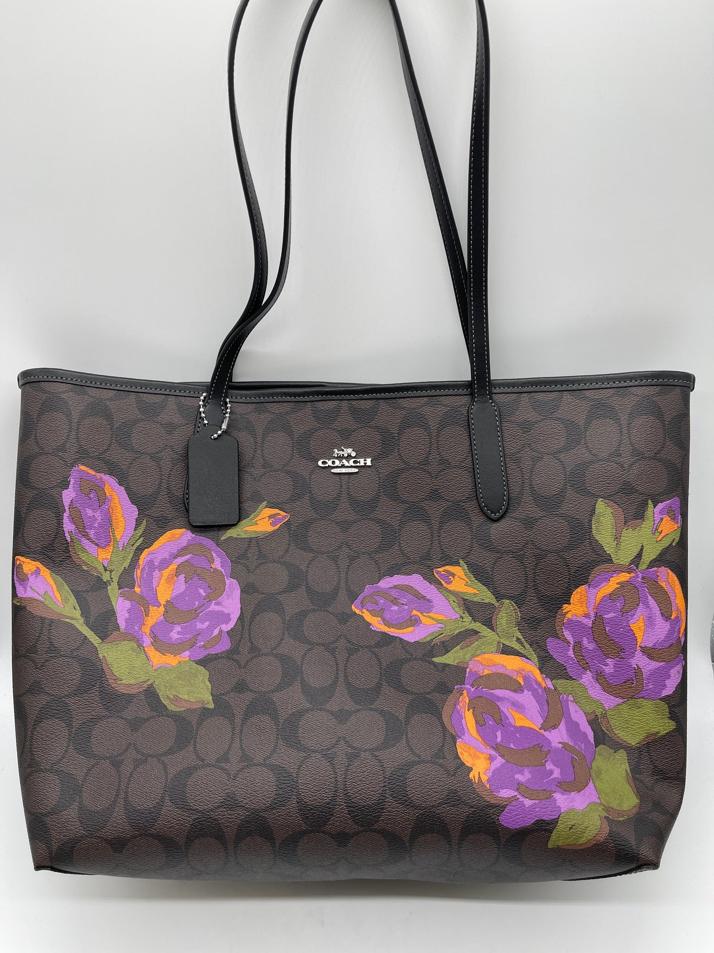 Tote Designer By Coach, Size: Large