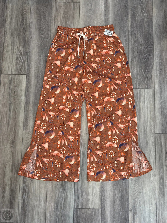 Pants Wide Leg By Rachel Roy In Orange, Size: L