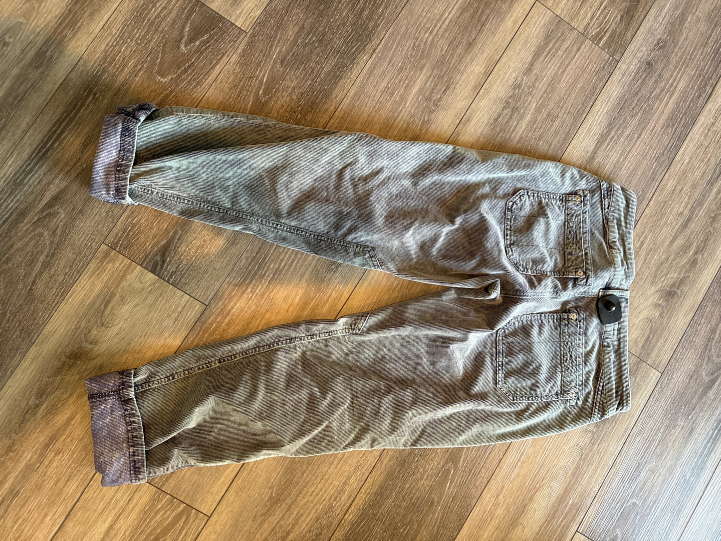 Pants Corduroy By Pilcro In Green, Size: 2