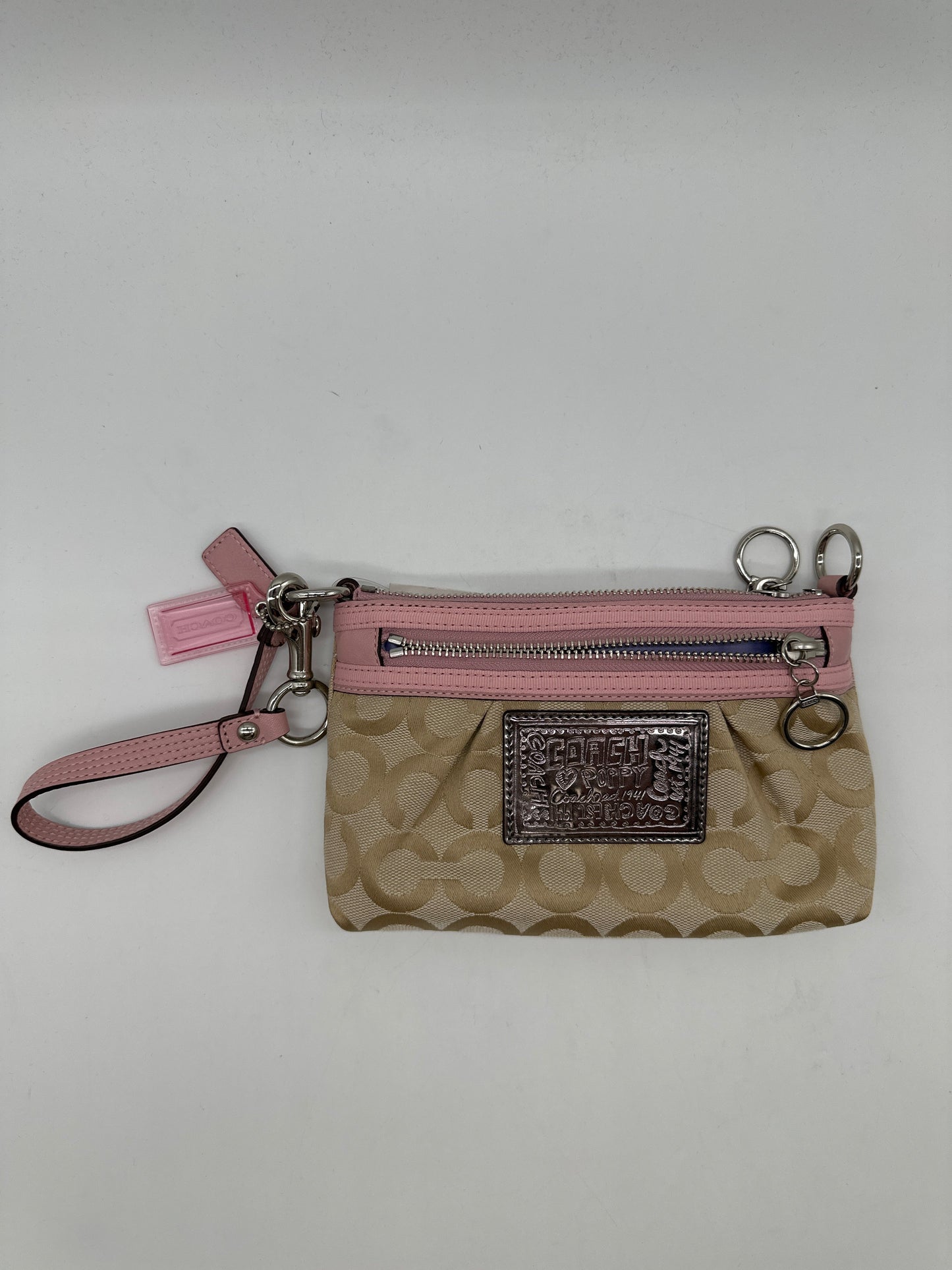 Wristlet Designer By Coach, Size: Medium