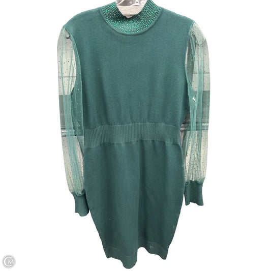 Dress Party Short By Absolutely Famous In Green, Size: M