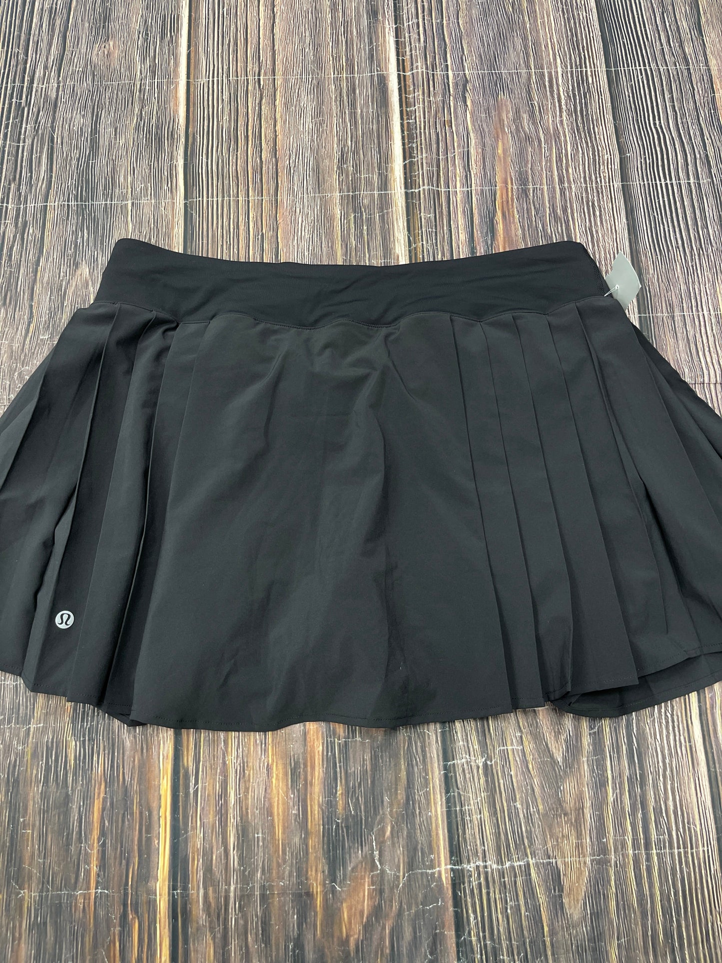 Athletic Skort By Lululemon In Black, Size: 12