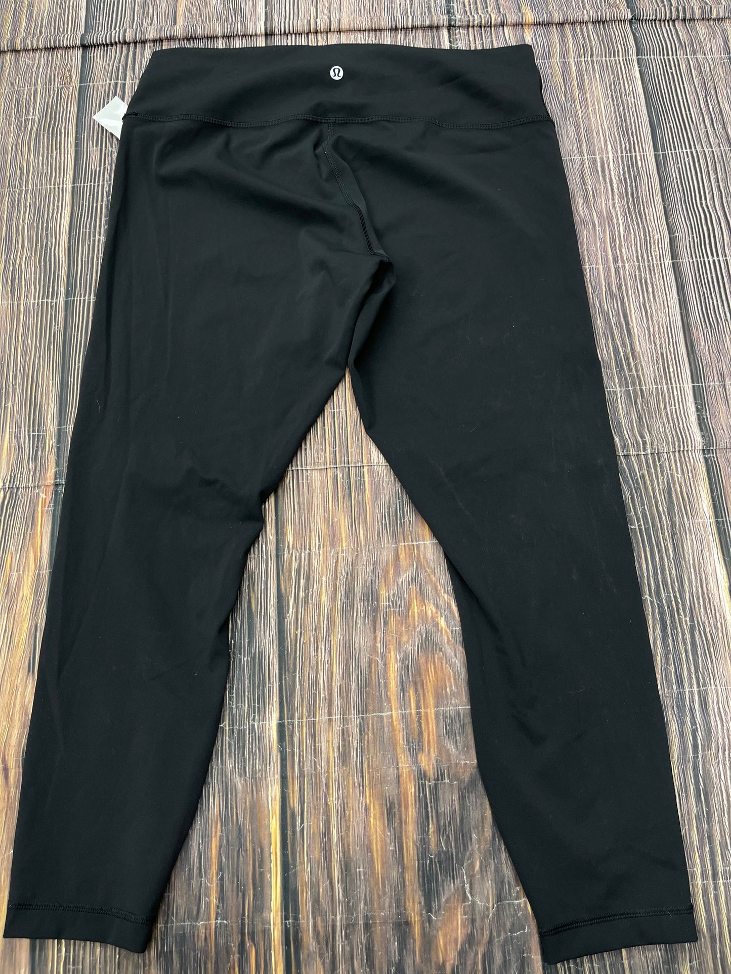 Athletic Leggings By Lululemon In Black, Size: 14