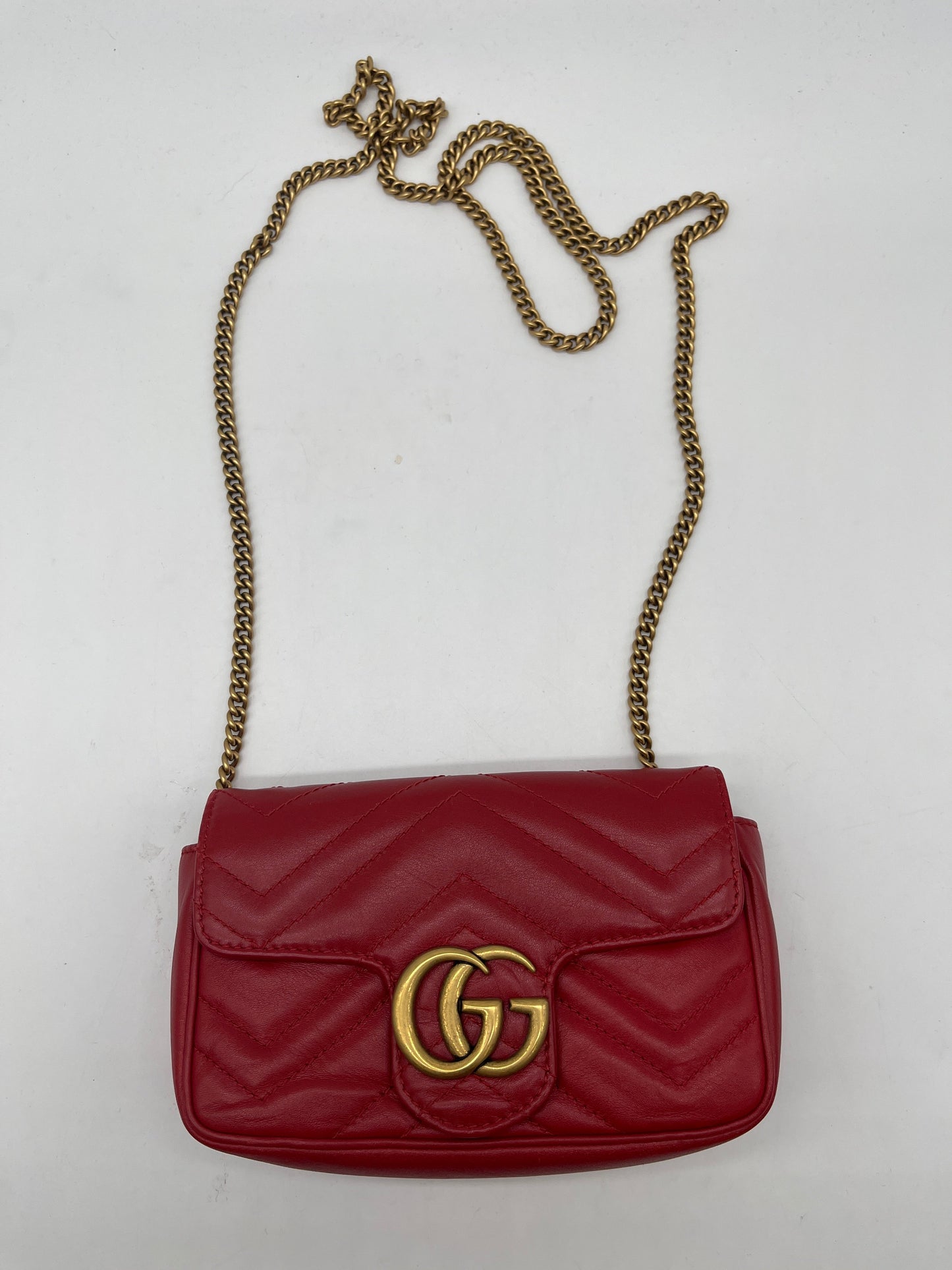 Handbag Luxury Designer By Gucci, Size: Small