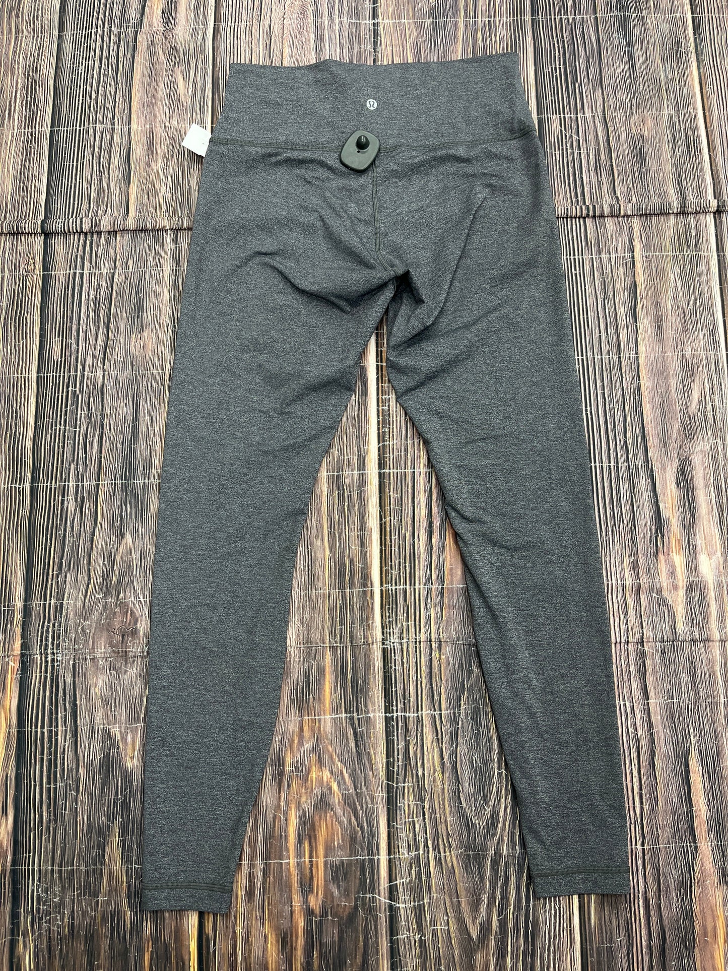 Athletic Leggings By Lululemon In Grey, Size: 12