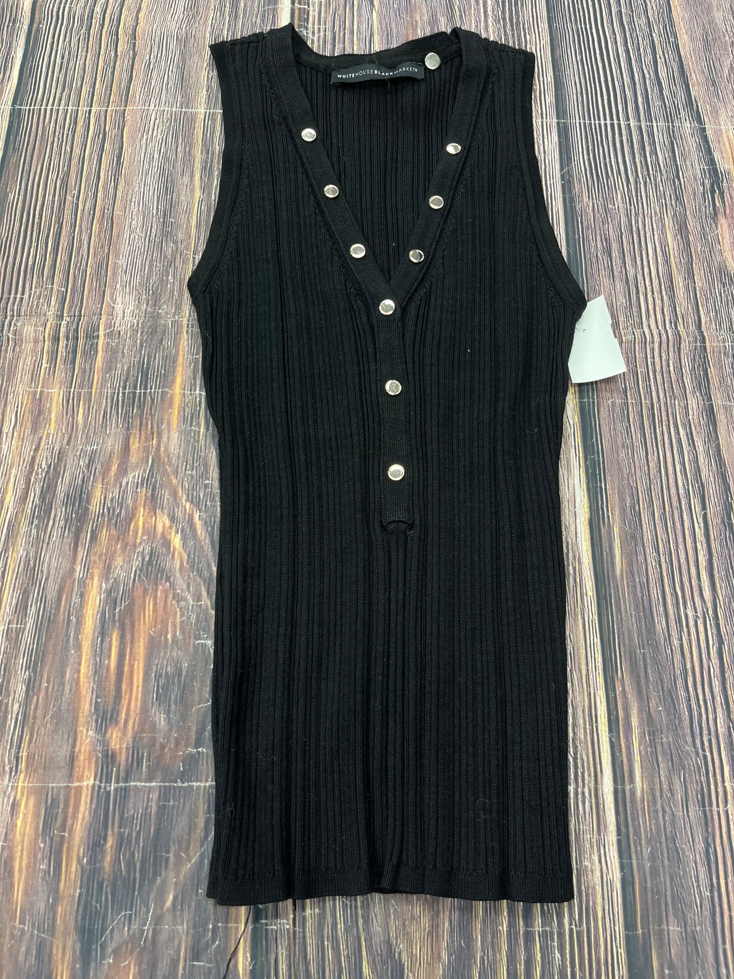 Tank Top By White House Black Market In Black, Size: L