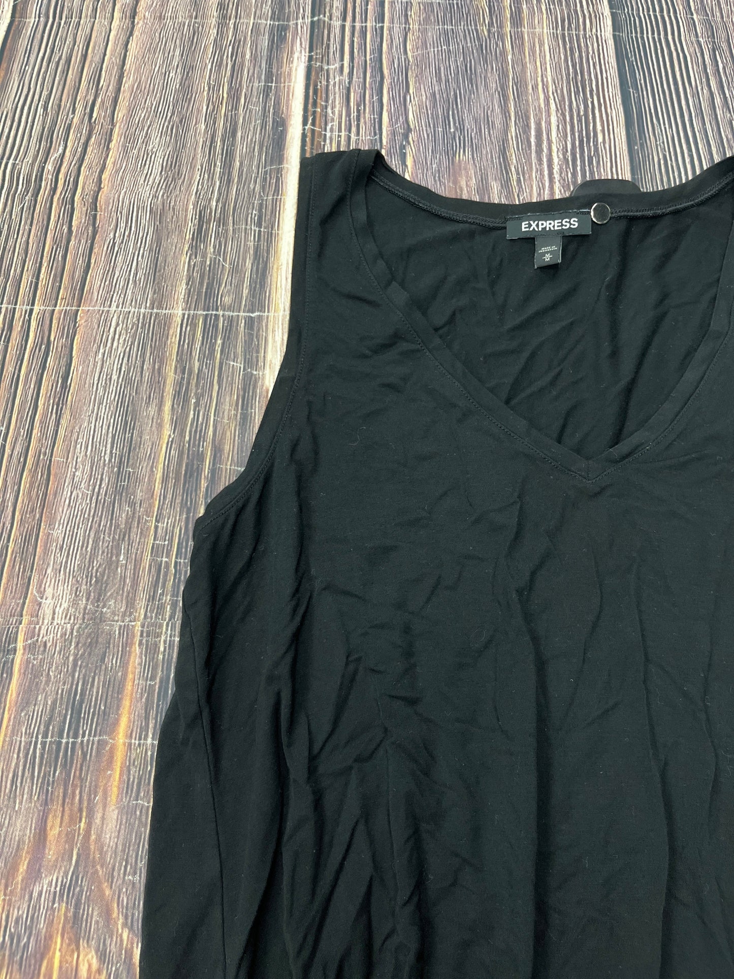 Tank Top By Express In Black, Size: M