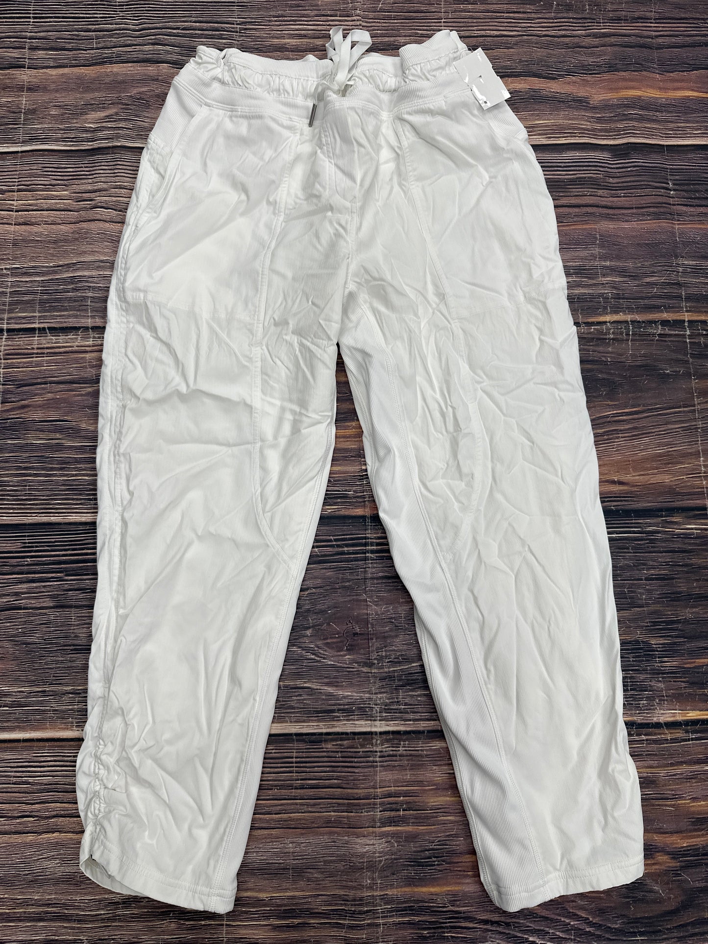 Athletic Pants By Lululemon In White, Size: 8