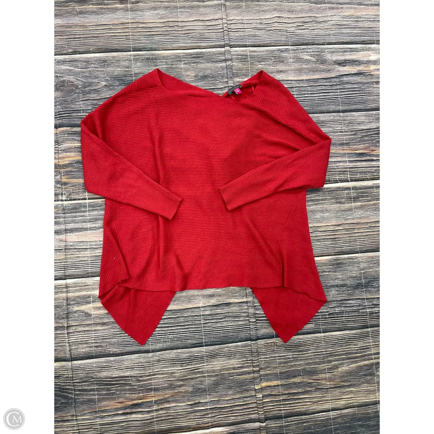 Sweater By Vince Camuto In Red, Size: Xs