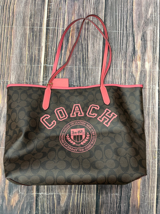 Handbag Designer By Coach, Size: Large