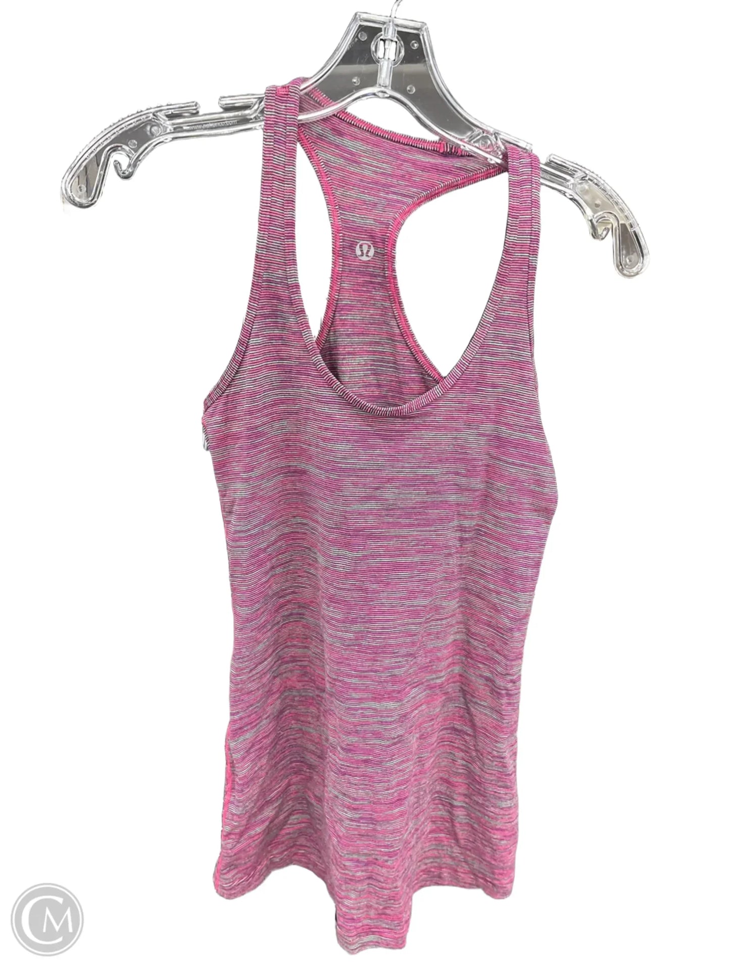 Athletic Tank Top By Lululemon In Pink, Size: S