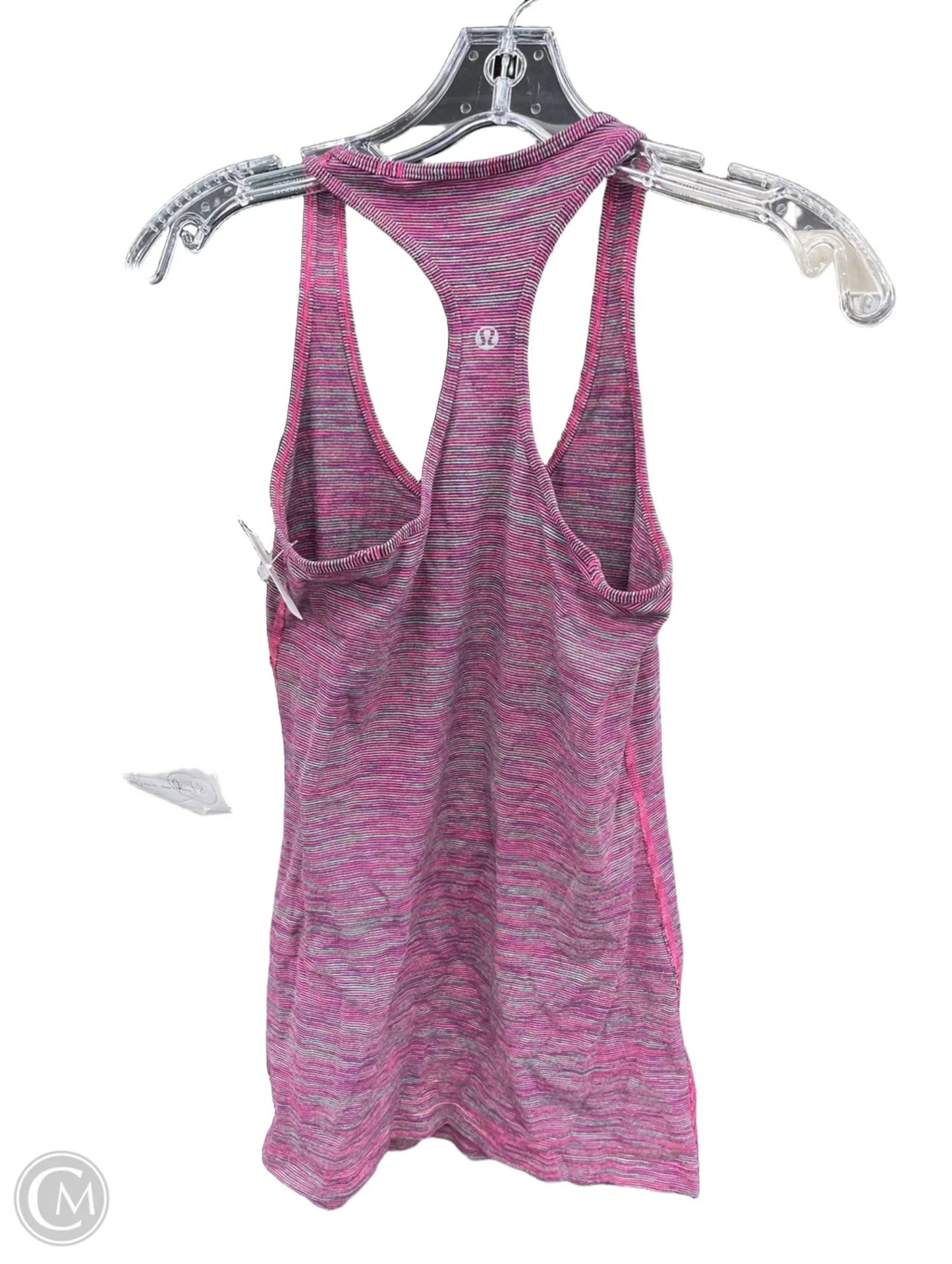 Athletic Tank Top By Lululemon In Pink, Size: S